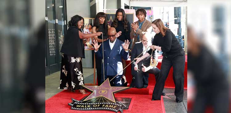 Courtney B.Vance honored with a star on Hollywood's 'Walk of Fame'