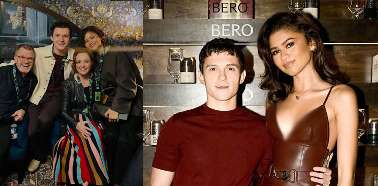 Zendaya spends holidays with Tom Holland’s parents ahead of wedding