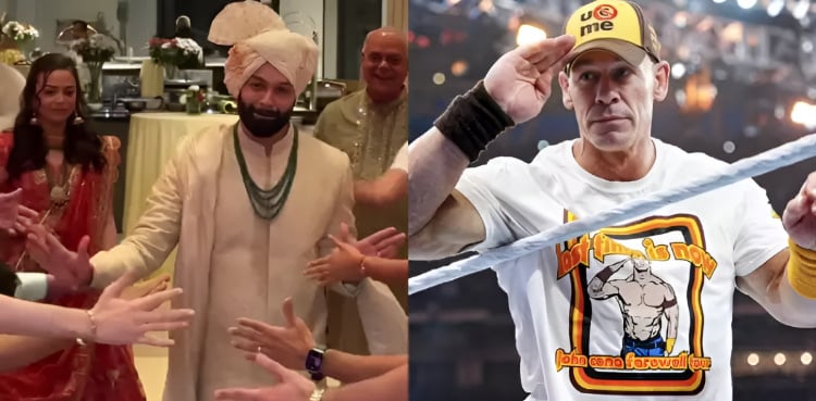 Groom Goes Viral with Epic John Cena 'You Can't See Me' Wedding Entrance
