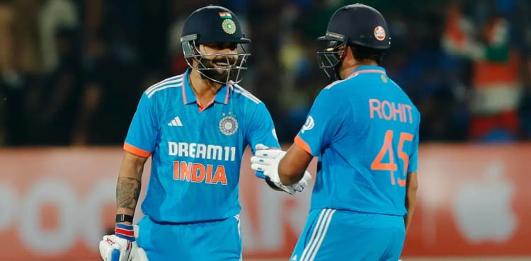 Virat Kohli and Rohit Sharma shine bright