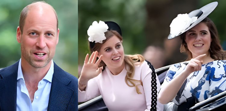 Prince William: York Sisters Not Accountable for Their Parents' Actions