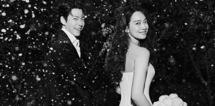 Kim Woo-bin, Shin Min-ah’s snowy wedding snap breaks the internet