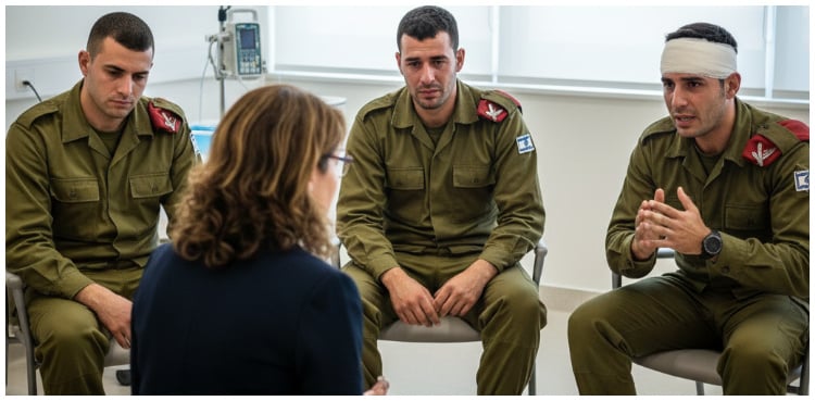 Israel reports 100,000 troops suffer psychological trauma from war