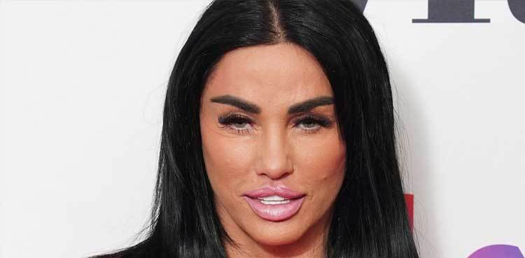 Katie Price spreads holiday cheer in Santa costume