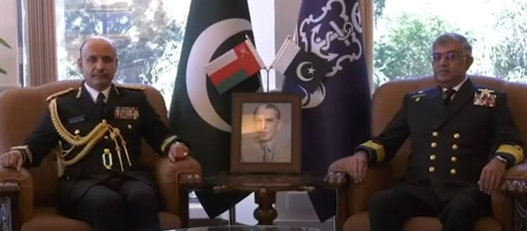 Commander Royal Navy of Oman calls on Naval Chief
