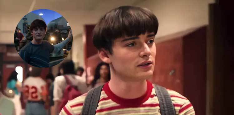 Noah Schnapp gives BTS sneak peak of Stranger Things Vol.1