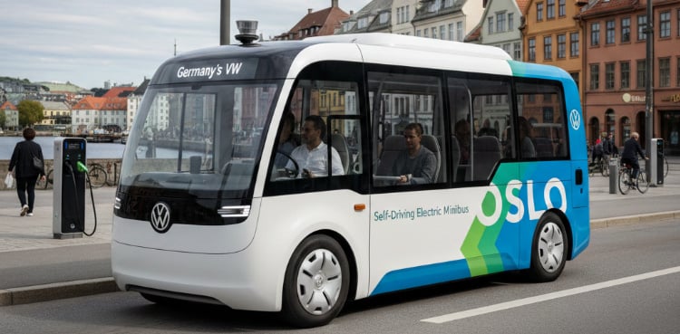Germany's VW to roll out self-driving electric minibus in Oslo
