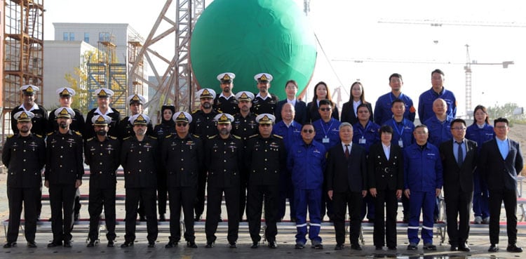 Pakistan Navy Launches Fouth Hangor Class Submarine GHAZI In China