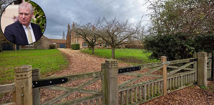 Former Prince Andrew set to move to new home