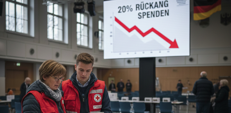 German Red Cross expects nearly 20% drop in donations this year
