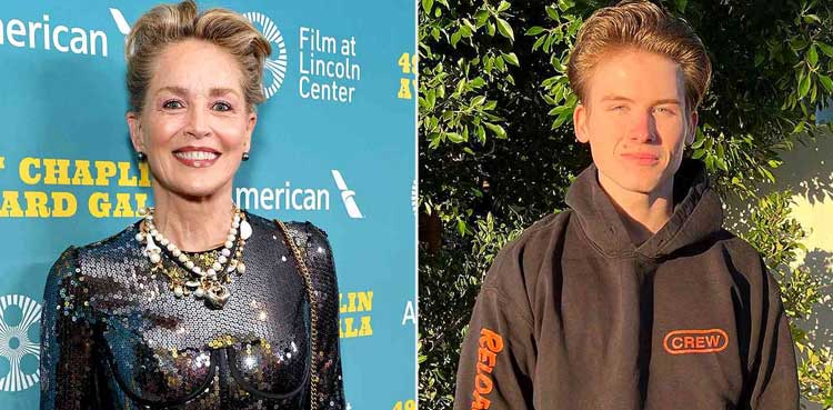 Sharon Stone's son announces engagement on social media