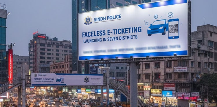 Sindh Police to launch faceless E-Ticketing in seven districts