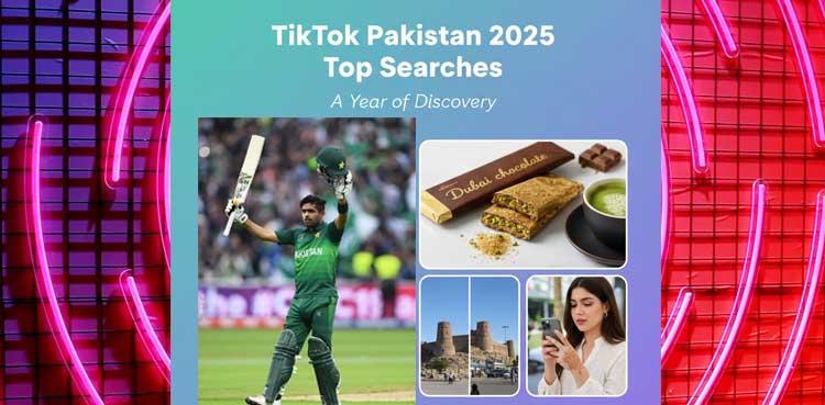 TikTok Pakistan 2025: Babar Azam, Dubai Chocolate, and Travel Dominate Annual Search Trends