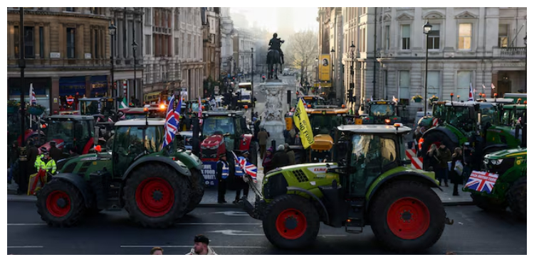 UK softens stance on farm tax after months of protests
