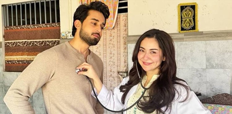 ‘Meri Zindagi Hai Tu’: Hania Aamir, Bilal Abbas play badminton in fun BTS