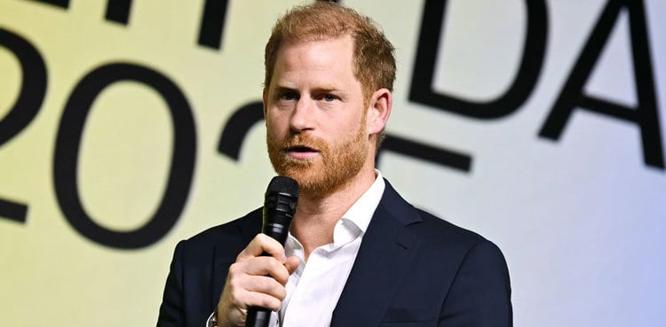 Prince Harry jokingly compares Royal life to 'Downton Abbey' during Christmas lunch speech