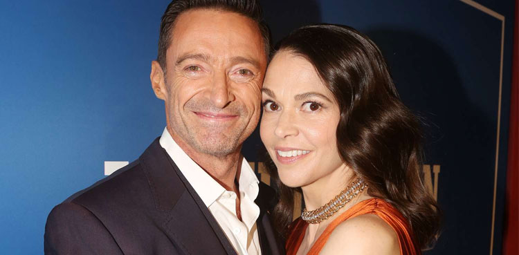 Hugh Jackman, Sutton Foster bring romance to Gotham Awards in matching black glam