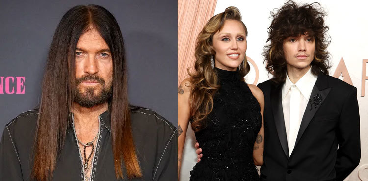 Billy Ray Cyrus reacts to Miley Cyrus engagement with Maxx Morando