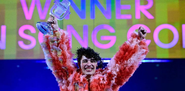 2024 Eurovision winner Nemo returns trophy over Israel's participation