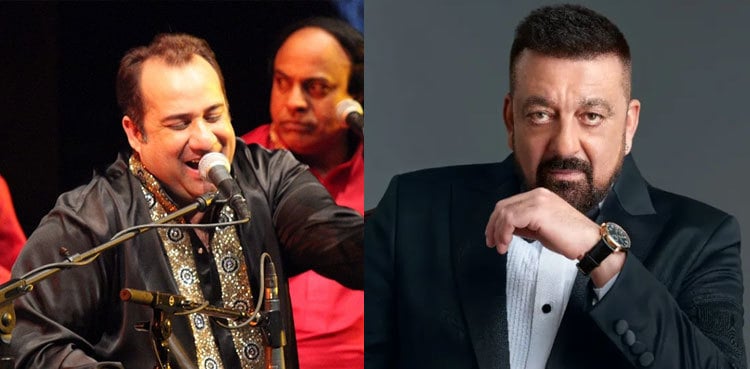 Rahat Fateh Ali Khan meets Bollywood icon Sanjay Dutt in sweet clip