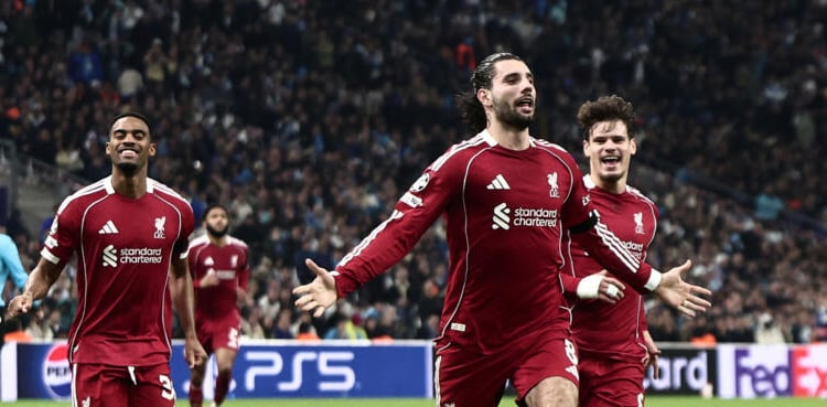 Liverpool see off Marseille to close on Champions League last 16