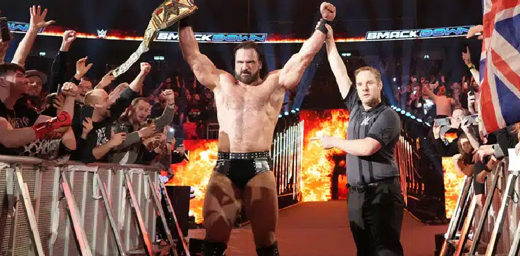 Drew McIntyre capturers WWE Undisputed Championship