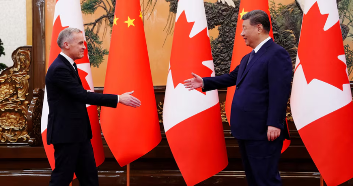 Canada, China set for 'historic' gains from new partnership, Carney says