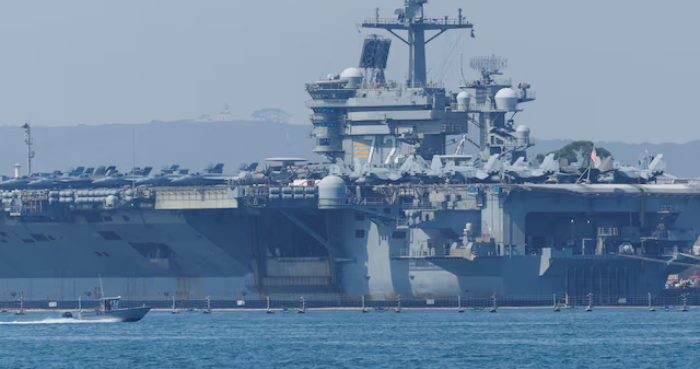 USS Abraham Lincoln enters Middle East region, officials say