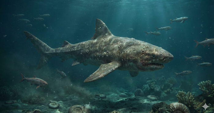 Sharks survived dinosaur-killing asteroid, AI study reveals