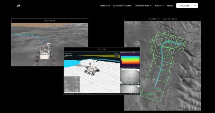 NASA uses Anthropic’s Claude AI to navigate Perseverance rover on Mars