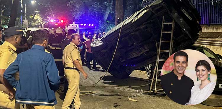 Akshay Kumar, wife escapes horrific accident on their return to Mumbai