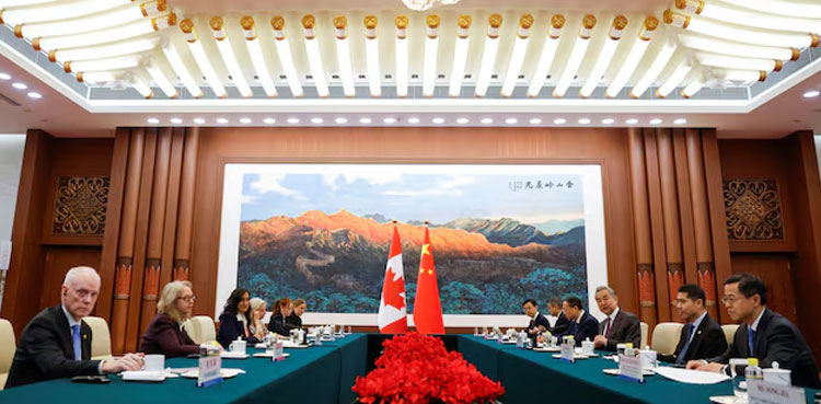 China, Canada move to reset ties as Carney visits