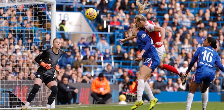 Chelsea's WSL title hopes derailed in 2-0 defeat by Arsenal