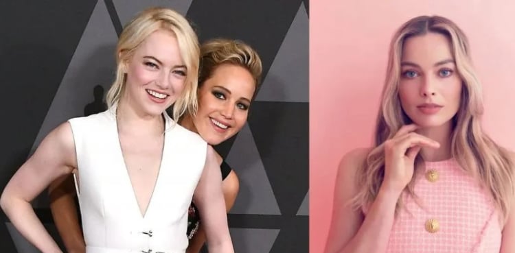 Jennifer Lawrence, Emma Stone plan to top Margot Robbie