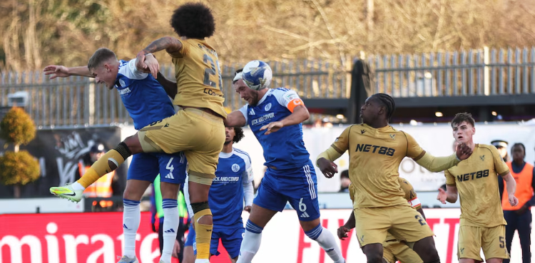 FA Cup holders Palace knocked out by non-league Macclesfield