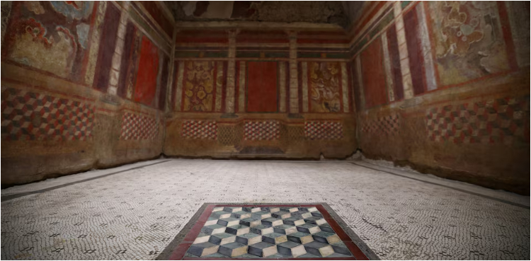 Ancient Roman home opens to the public - with remote guided tours
