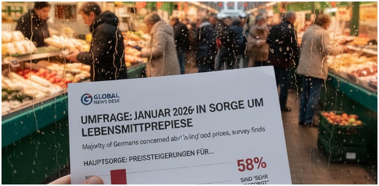 Majority of Germans concerned about rising food prices, survey finds