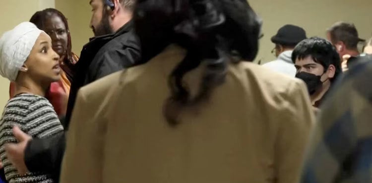 Man disrupts Ilhan Omar event in Minnesota, sprays her with liquid