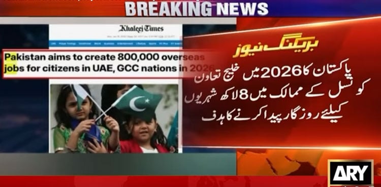 Pakistan targets eight lakh jobs for its citizens in Gulf countries