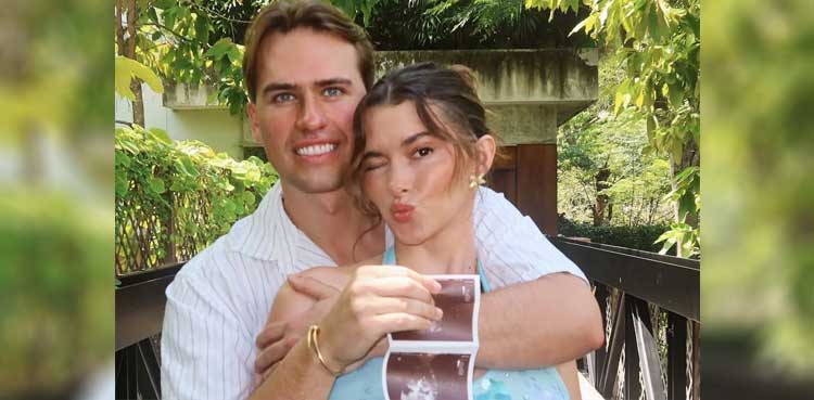 Madeleine White announces her pregnancy on social media