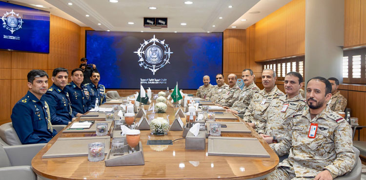 Saudi Air Force Commander seeks collaboration with Pakistan Air Force in multi-domain operations