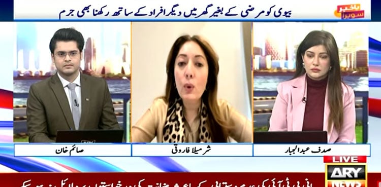 No punishment for staring at wife in domestic violence bill: Sharmila Faruqui