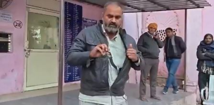 Viral Video: Man brings snake to hospital after it bit him