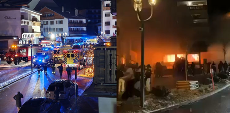 Switzerland: 40 believed killed in fire at Crans Montana ski resort New Year bash