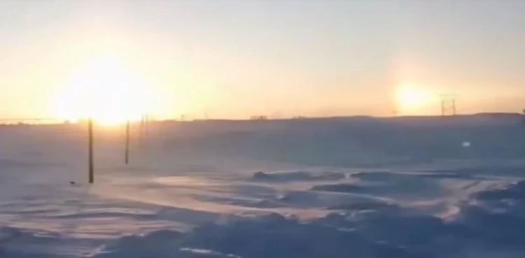 Two suns’ shock residents in Russia