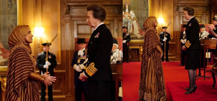 Princess Anne honours Hillwalking Hijabi Zahrah Mahmood with major accolade