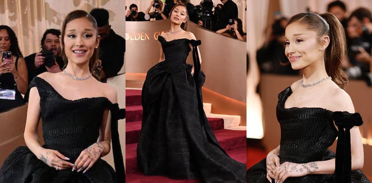 Ariana Grande brings dark 'Wicked' magic to the 2026 Golden Globes