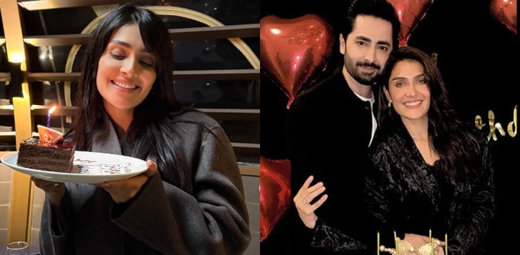 Ayeza Khan Turns 35: Danish Taimoor shares intimate birthday peeks