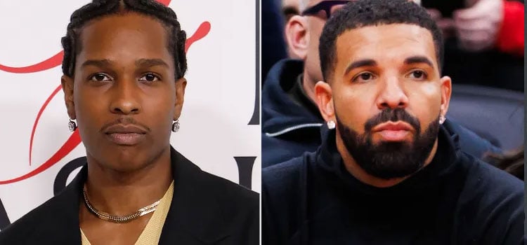A$AP Rocky addresses feud rumors with Drake over Rihanna