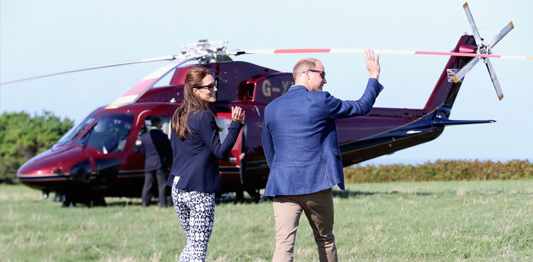 Buckingham Palace speaks out on Royal Family’s extensive helicopter travel